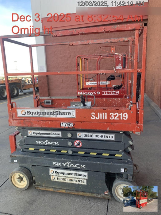 2016 SKYJACK SJIII-3219