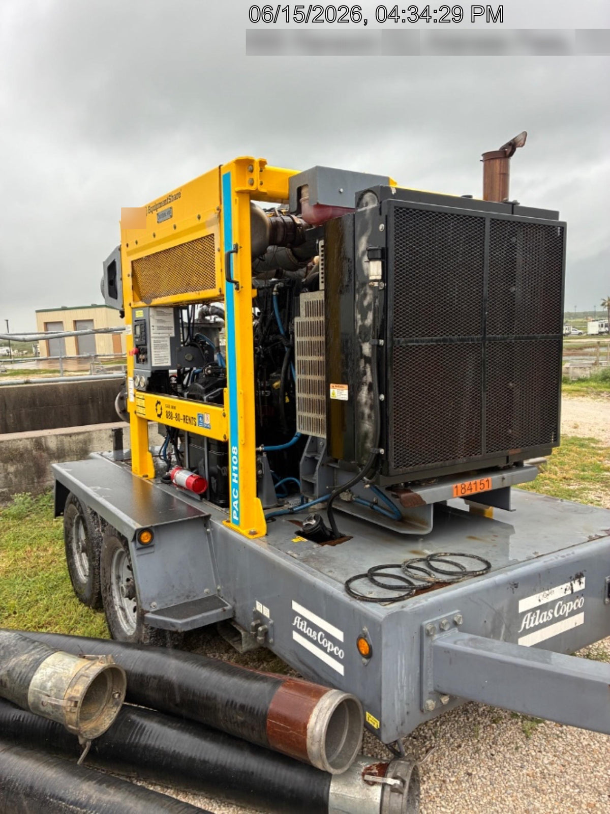 2021 ATLAS COPCO PAC H108 JD