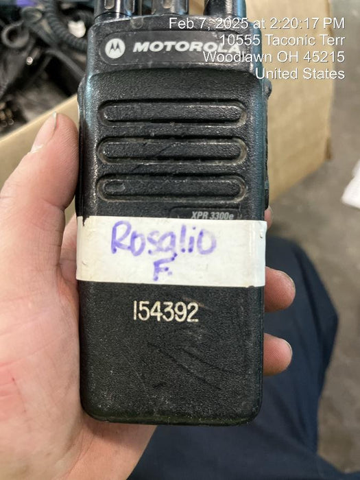 2021 MOTOROLA XPR3300E