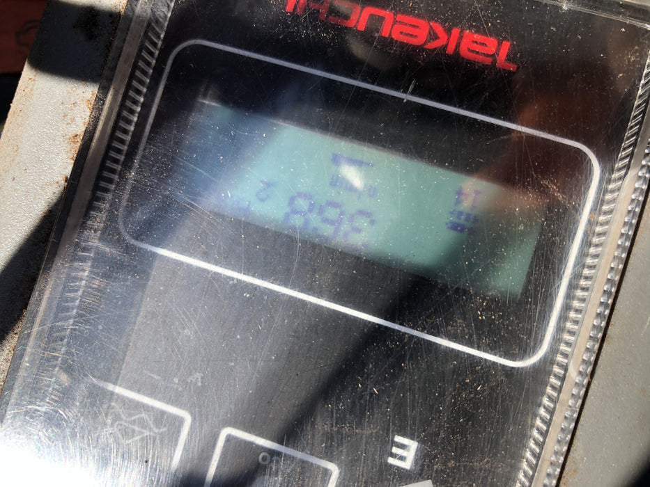 2019 Takeuchi TL8 Canopy, 15" Wide Rubber Tracks, Back-up Alarm, Front & Rear Working Lights, Auxiliary Hydraulics, Two-Speed Travel, Electronic Monitoring System 76" HD Smooth Dirt Bucket with Bolt-On Edge, 20.3 cubic feet Capacity