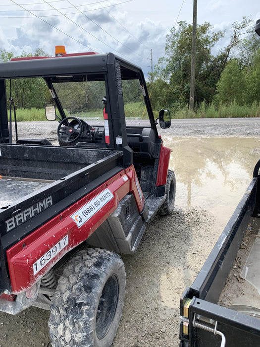 2021 Yanmar YU1000 Canopy, Steel Wheel, Poly WindShield, Beacon, Backup Alarm