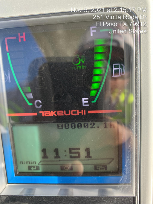 2021 TAKEUCHI TB235-2R