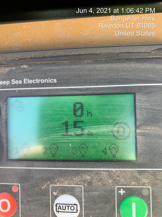 2021 Allmand NLV3GR (4) LED Light Fixture 350W, 23' Vertical Mast, 3kW Prime, Towable, Deep Sea L401, Leveling Jacks, Yanmar T4F 5.8hp