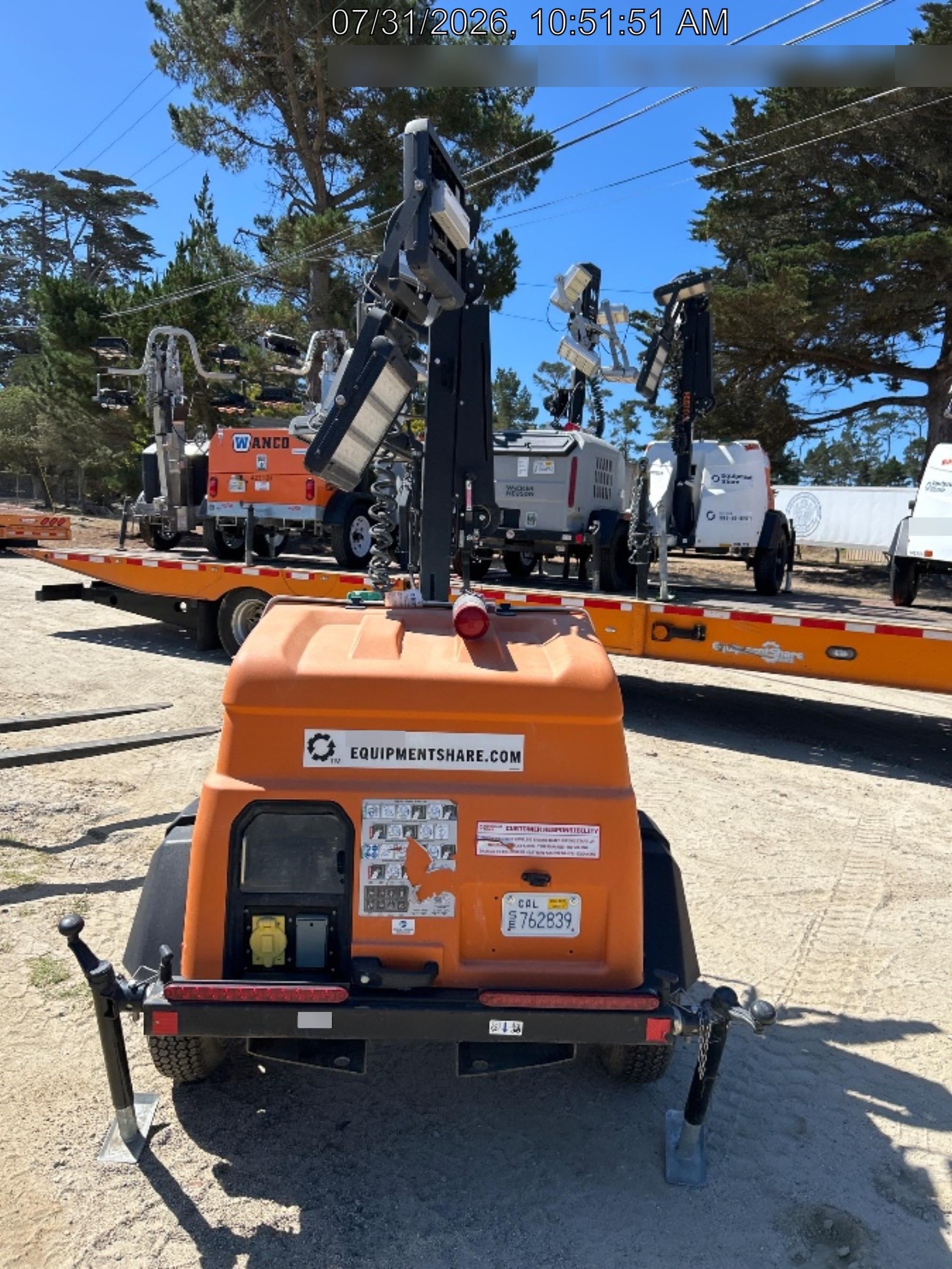 2023 Generac MLT2 Diesel, Flex Switch 120V Input, Powerzone Controller, (4) 320W LED Lights, 4kW Generator, 39.9 Gal Fuel Tank, 2" Ball, T3
