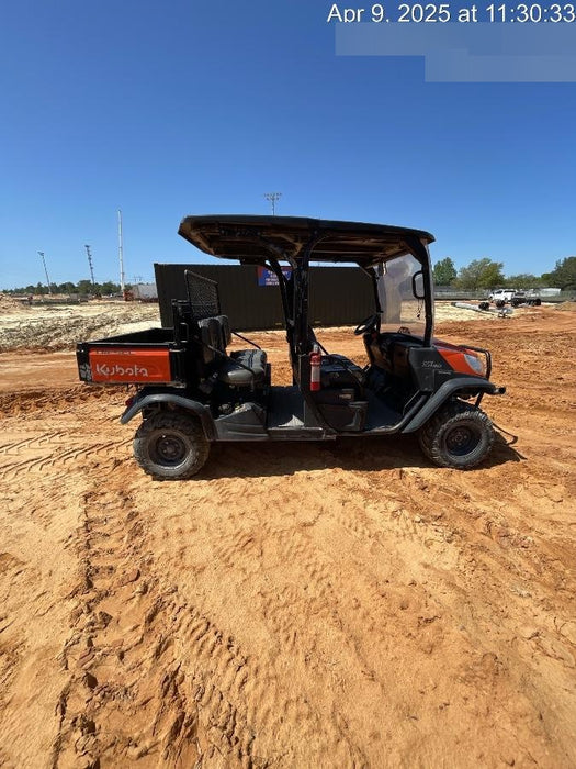 2021 Kubota RTV-X1140W-H Plastic Canopy, Windshield Acrylic Clear, LED Strobe Light, Wire Harness Kit, Back up Alarm