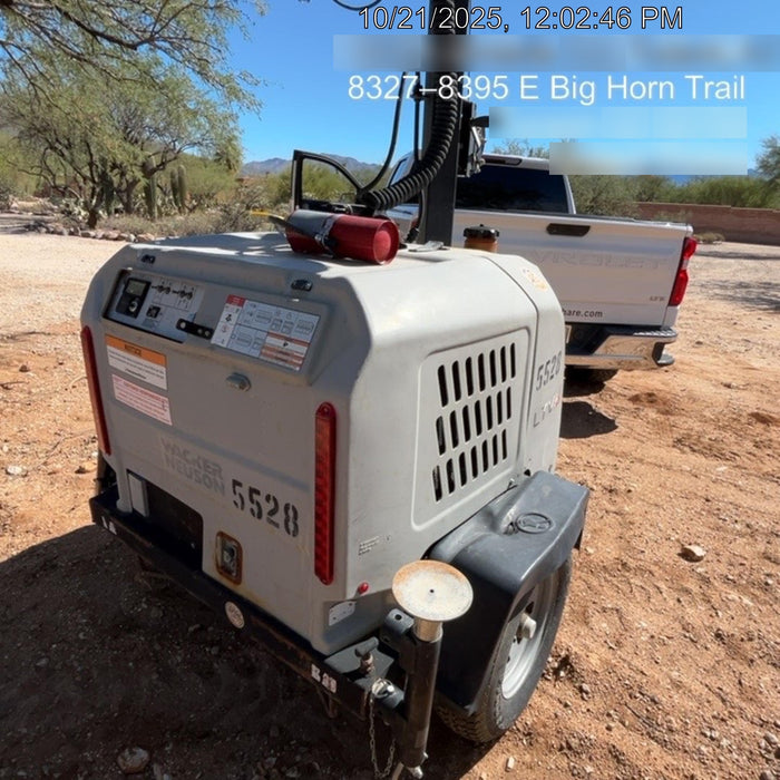 2017 Wacker Neuson LTV6L-MH Wacker Neuson 6 kW Towable Light Generator