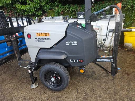 2024 Wacker Neuson LTT4 Diesel, Kohler KDW702, Deep Sea Controller, Auto Start, LED 320W, Bypass Outlet, T3