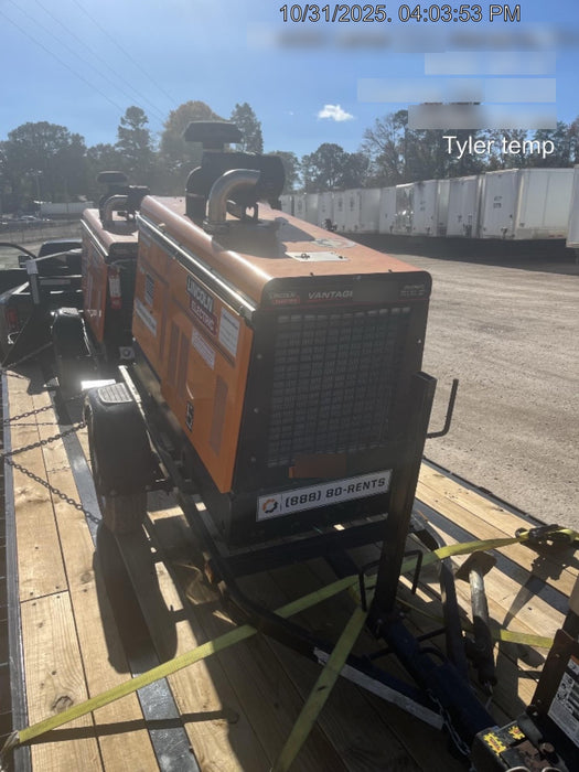2021 Lincoln Electric Vantage 549X Ready Pak 3, ORANGE (includes trailer, cable rack, fender light kit)