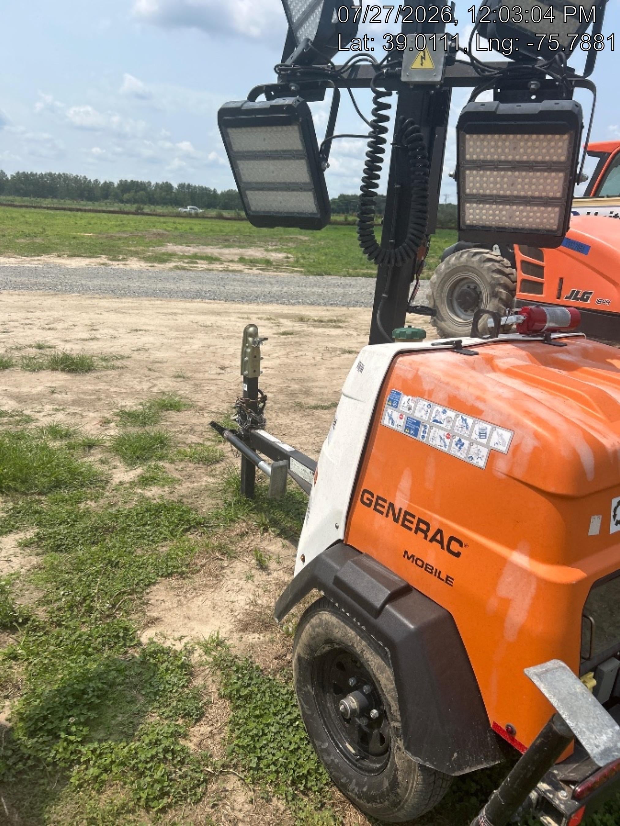 2023 Generac MLT2 Diesel, Flex Switch 120V Input, Powerzone Controller, (4) 320W LED Lights, 4kW Generator, 39.9 Gal Fuel Tank, 2" Ball, T3