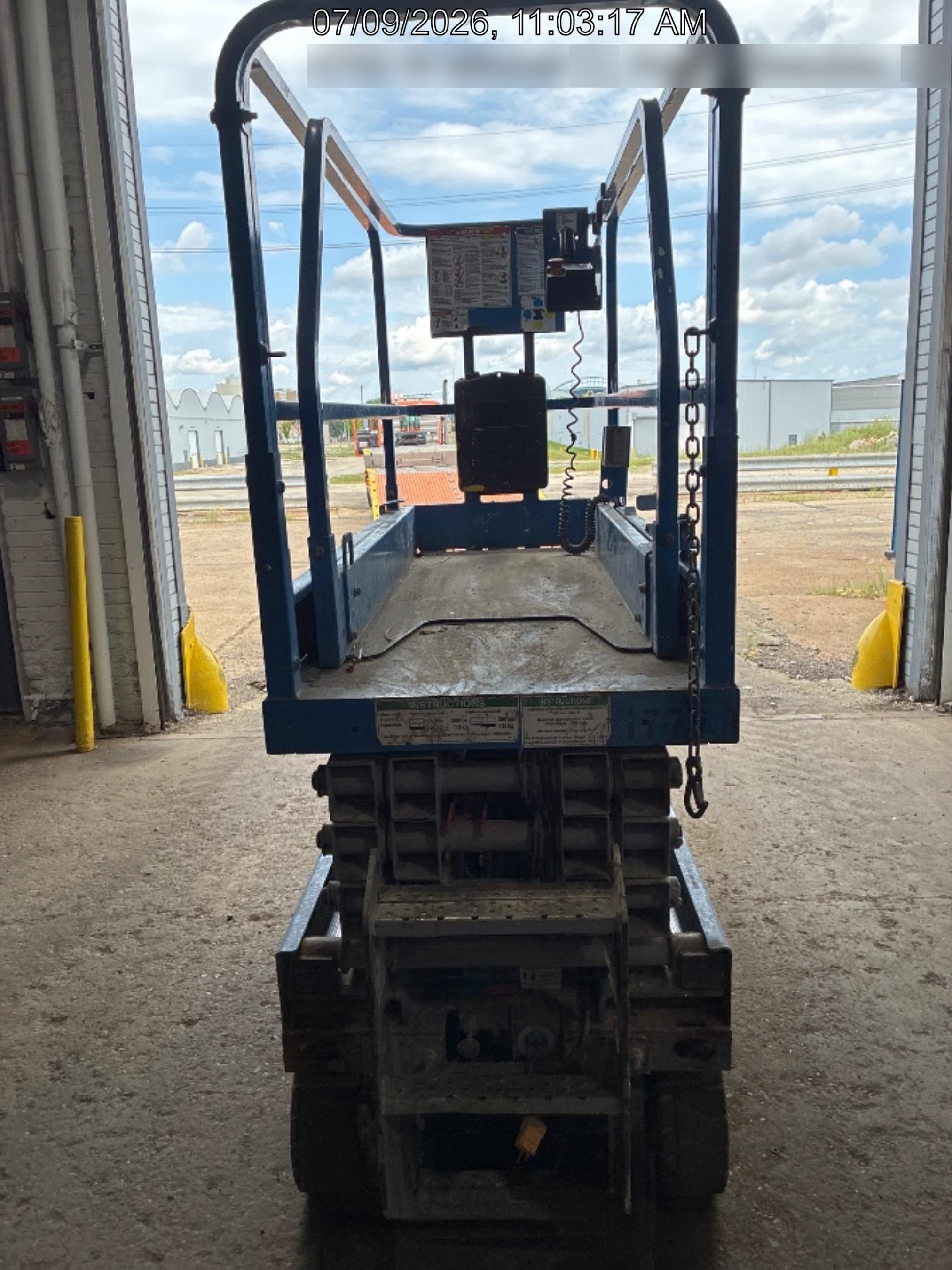 2018 Genie GS-1930 Genie GS-1930 w/Fixed Rail, Chain Entry