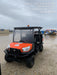 2021 Kubota RTV-X1140W-H Plastic Canopy, Windshield Acrylic Clear, LED Strobe Light, Wire Harness Kit, Back up Alarm