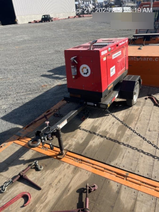 2022 Shindaiwa DGW400MDL Kubota D902 Engine, 23 HP, Dual Op Welder, Wire, Arc, Droop Stick, Tig, and CC Stick Functionality, Simulphase, 3 Phase and 1 Phase Gen Output, Single Axle NB Trlr, Slr Trckl Chrg 12V 12W, Fire Ext