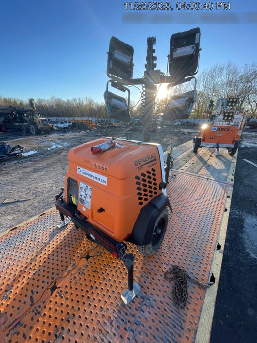 2024 Generac MLT2 Diesel, Flex Switch 120V Input, Powerzone Controller, 
(4) 320W LED Lights, 4kW Generator, 39.9 Gal Fuel Tank, 2" Ball, T3