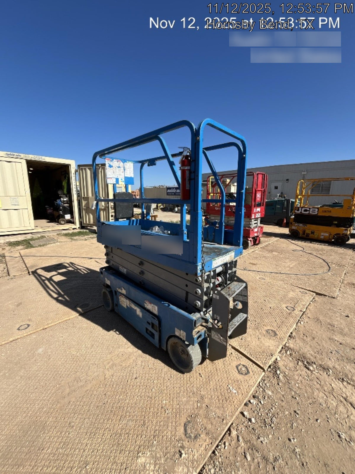 2019 Genie GS-1930 Fixed rails with chain Entry