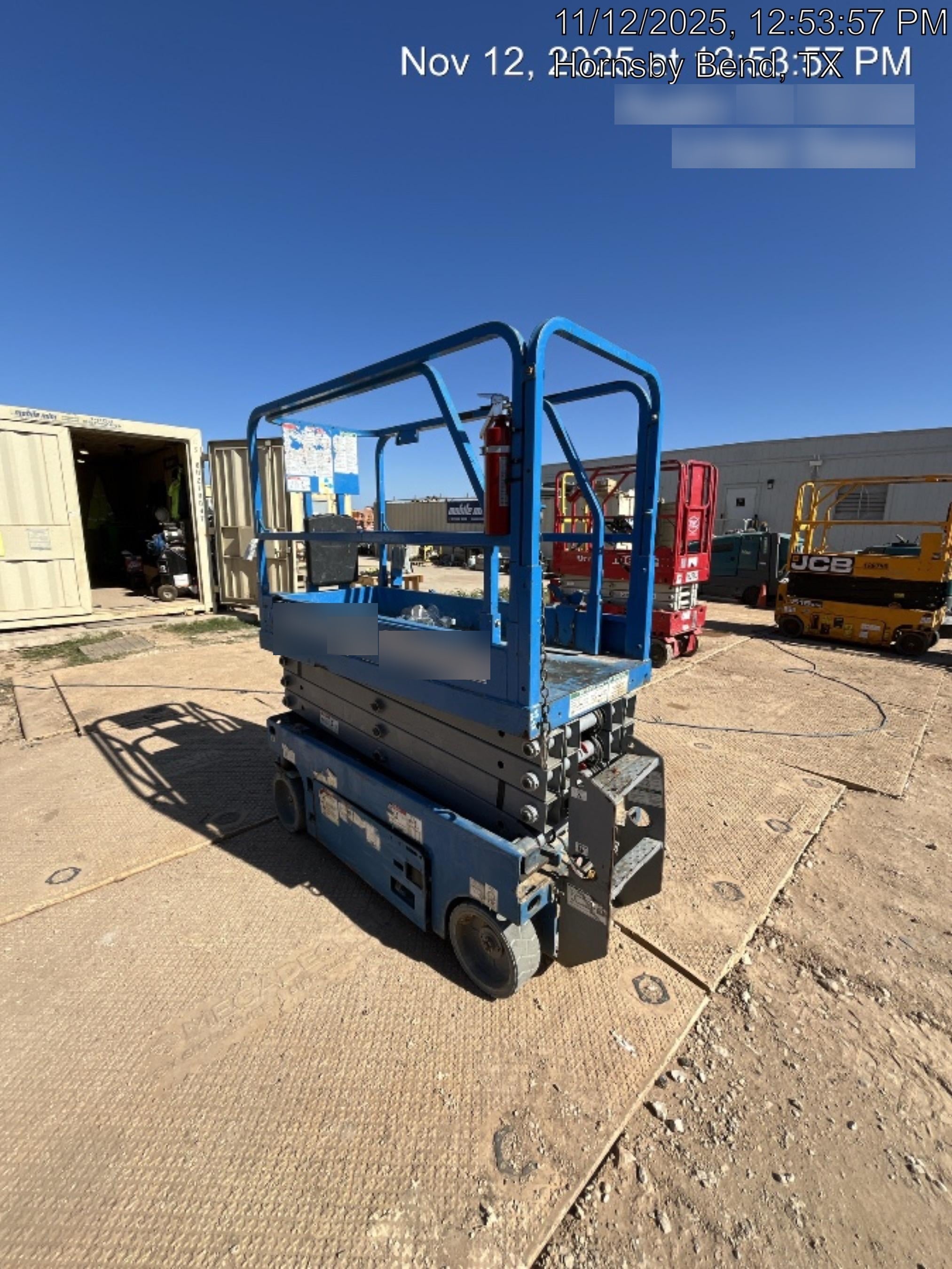 2019 Genie GS-1930 Fixed rails with chain Entry