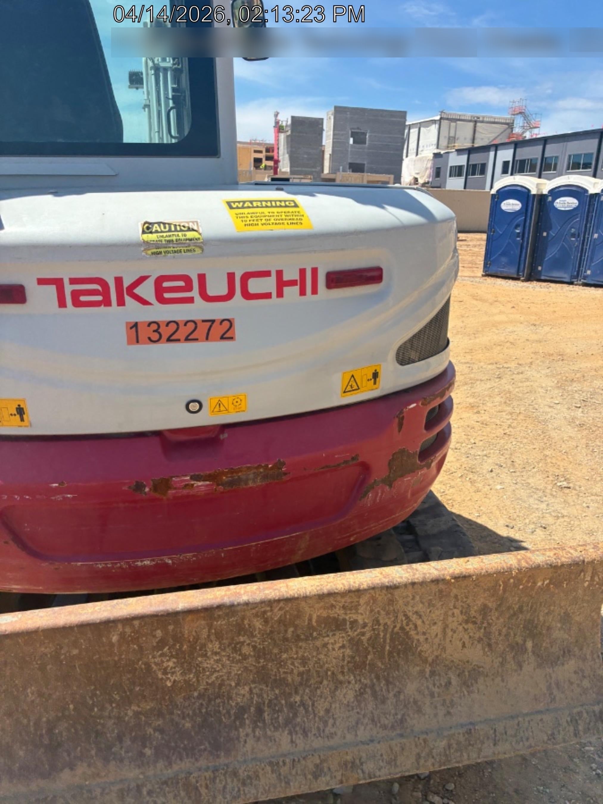 2020 TAKEUCHI TB250-2C