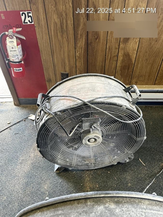 2019 CENTRAL MACHINERY 24" SHOP FAN