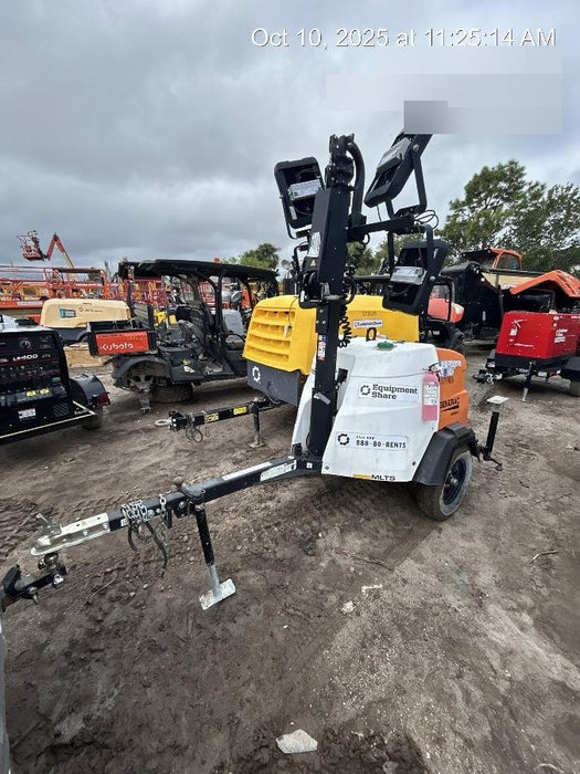 2023 Generac MLT2 Diesel, Flex Switch 120V Input, Powerzone Controller, 
(4) 320W LED Lights, 4kW Generator, 39.9 Gal Fuel Tank, 2" Ball, T3