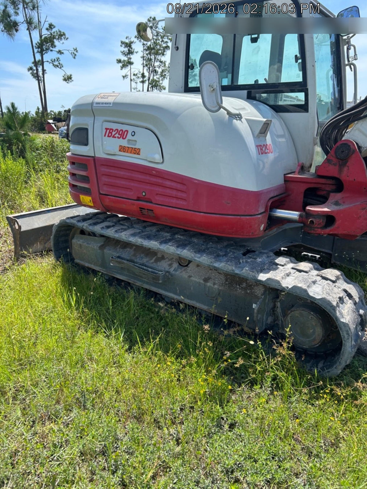 2022 TAKEUCHI TB290-CR