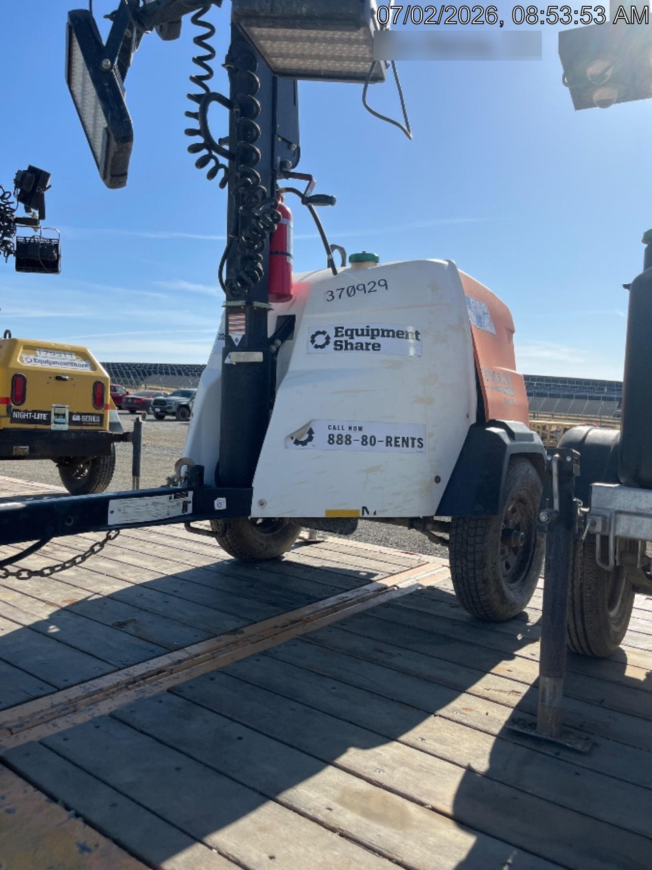 2023 Generac MLT2 Diesel, Flex Switch 120V Input, Powerzone Controller, 
(4) 320W LED Lights, 4kW Generator, 39.9 Gal Fuel Tank, 2" Ball, T3