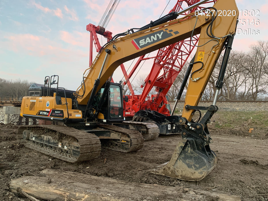 Sany SY215 SY215 Tier 4 - Cab, Hydraulic QC,  Buckets: 36" , 48" Main Pin Hydraulic Thumb