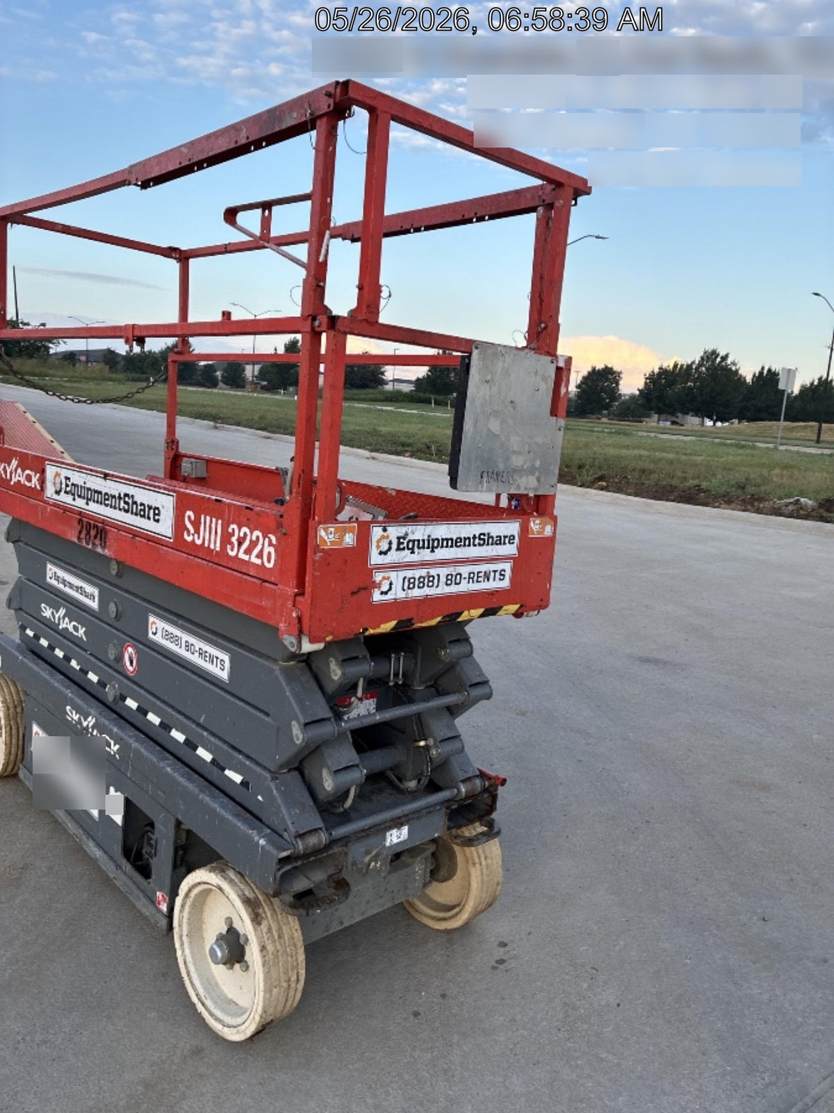 2017 Skyjack SJIII-3226 Standard, Skycode
