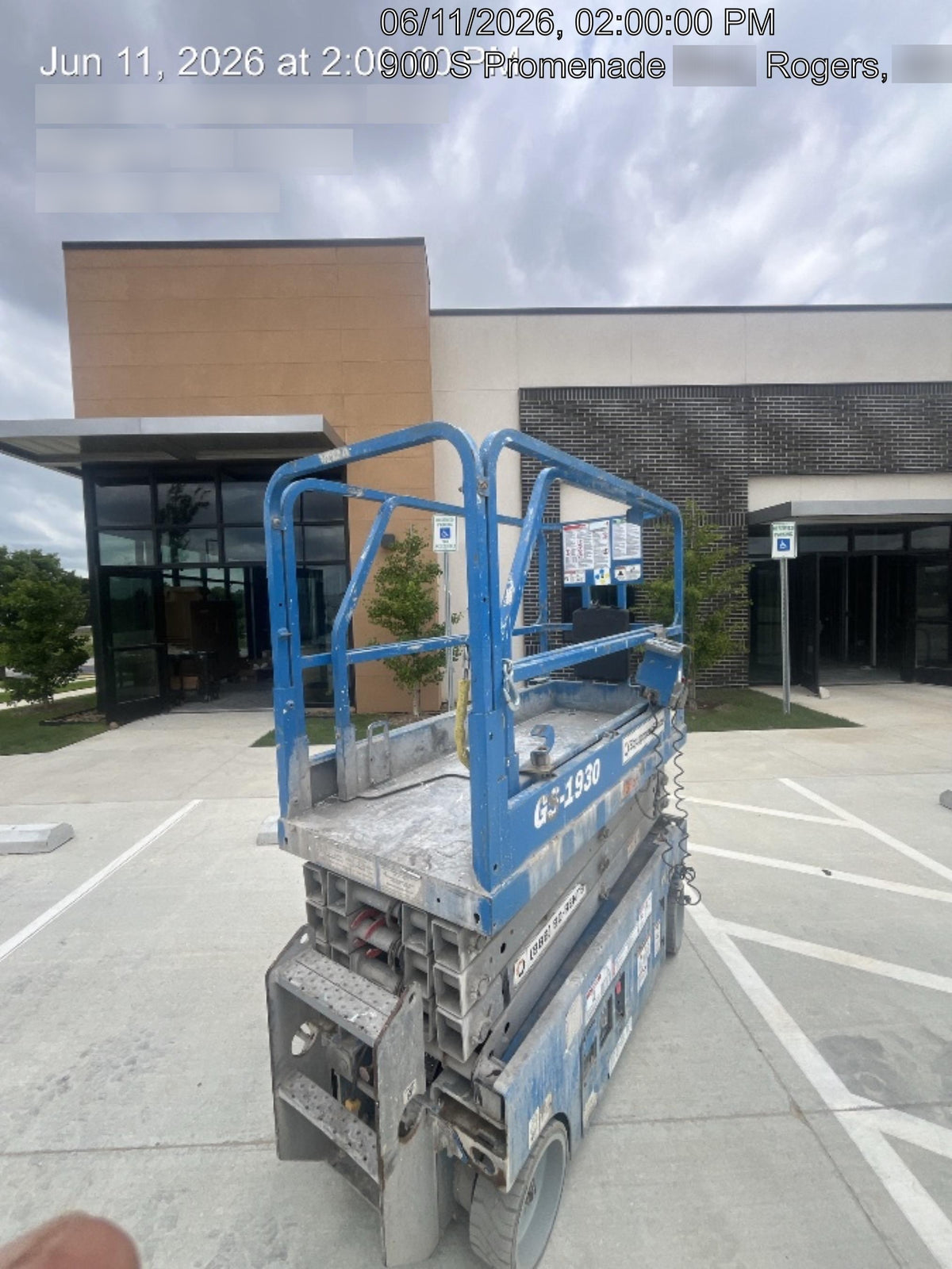 2020 Genie GS-1930 Fixed rails with chain entry gate - Pre A92.20