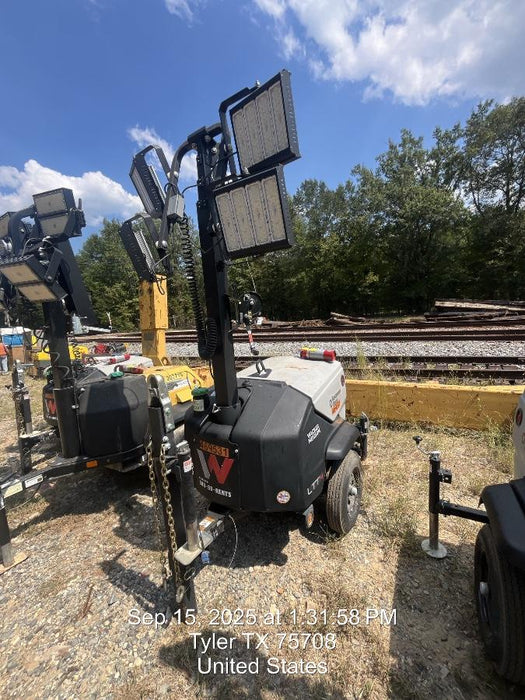 2024 Wacker Neuson LTT4 Diesel, Kohler KDW702, Deep Sea Controller, Auto Start, LED 320W, Bypass Outlet, T3