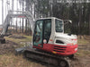 2019 Takeuchi TB290 Cab, AC, Rubber Tracks, Dozer Blade, Travel Alarm, Control Pattern Change Valve, Auxiliary Hydraulics w/18" Quick Coupler Bucket with teeth, 6.2 cu. ft. capacity/24" Quick Coupler Bucket with teeth, 8.6 cu. ft. capacity/36" Quick Coupler Bucket with teeth, 13.4 cu. ft. capacity, Quick Coupler, Hydraulic Thumb Installed