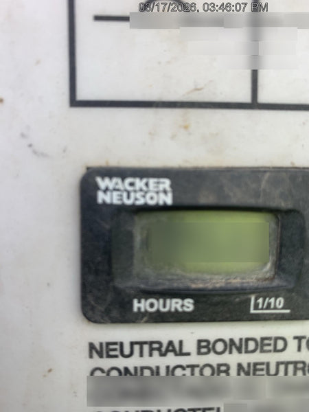 2018 Wacker Neuson LTV6L-MH Wacker Neuson LTV6L Mobile Light Tower w/Fuel Level Sensor Installed