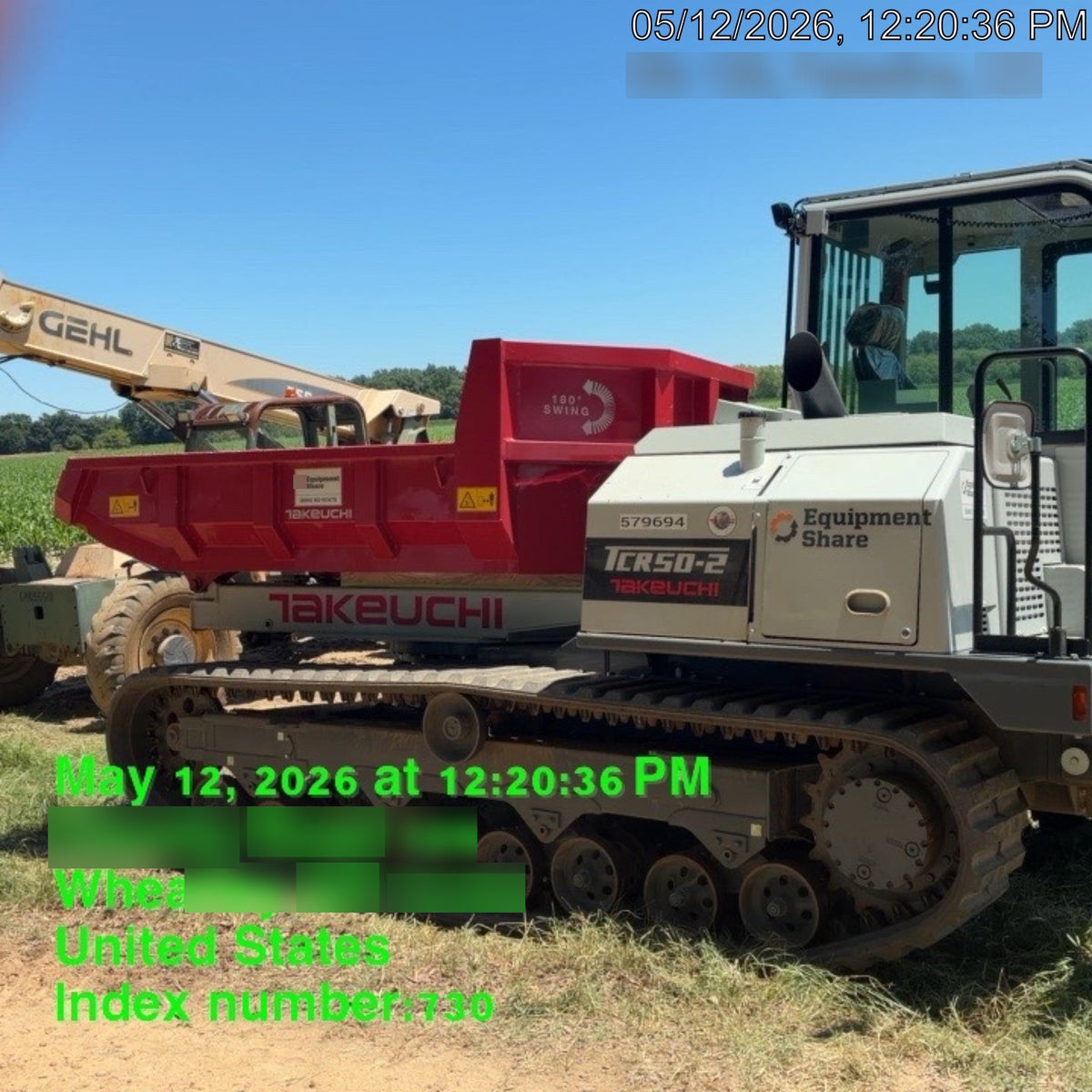 2025 TAKEUCHI TCR 50-2CR