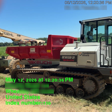 2025 TAKEUCHI TCR 50-2CR