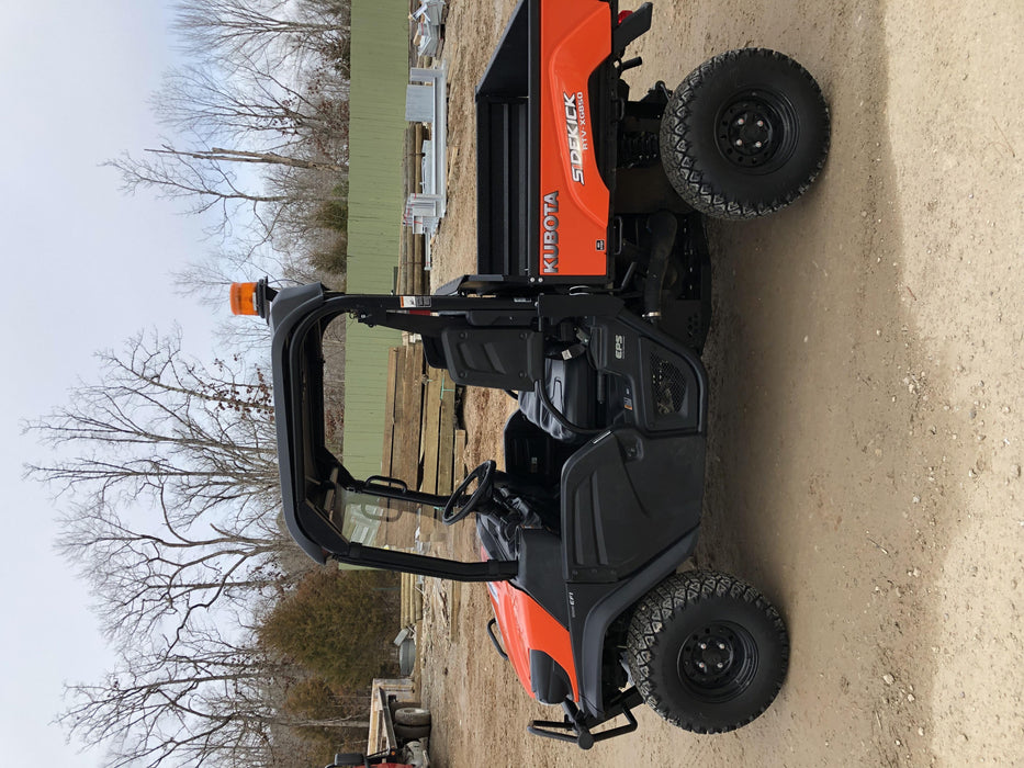 2019 Kubota RTV-XG850WL-H 4wd Utility Cart, Gas, 2 Seat, LED Strobe, Windshield Tempered Glass, Plastic Canopy, Wire Harness Kit, Backup Alarm