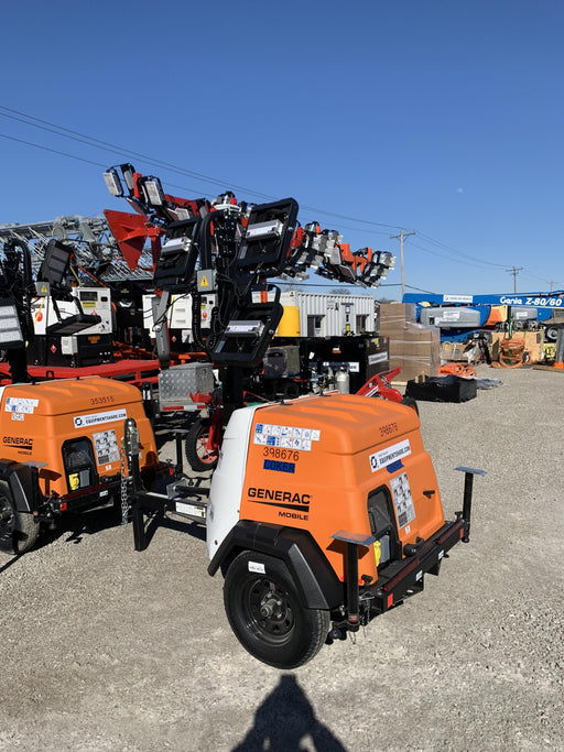 2024 Generac MLT2 Diesel, Flex Switch 120V Input, Powerzone Controller, 
(4) 320W LED Lights, 4kW Generator, 39.9 Gal Fuel Tank, 2" Ball, T3