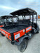 2022 Kubota RTV-X1140W-H Plastic Canopy, Windshield Acrylic Clear, LED Strobe Light, Wire Harness Kit, Back up Alarm