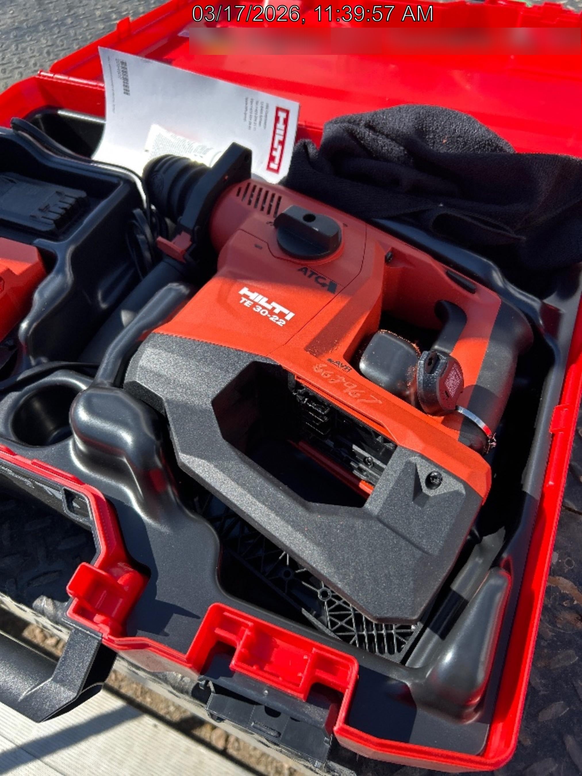 2026 HILTI TE 30-22