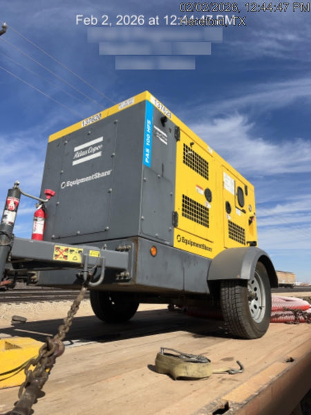 2021 ATLAS COPCO PAS 100 HF CS Enclosed