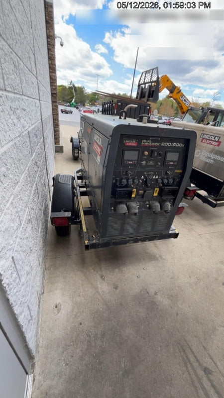 2021 Lincoln Electric Dual Maverick 200/200X Ready Pak 3, Includes Trailer, Cable Rack, Fender Light Kit