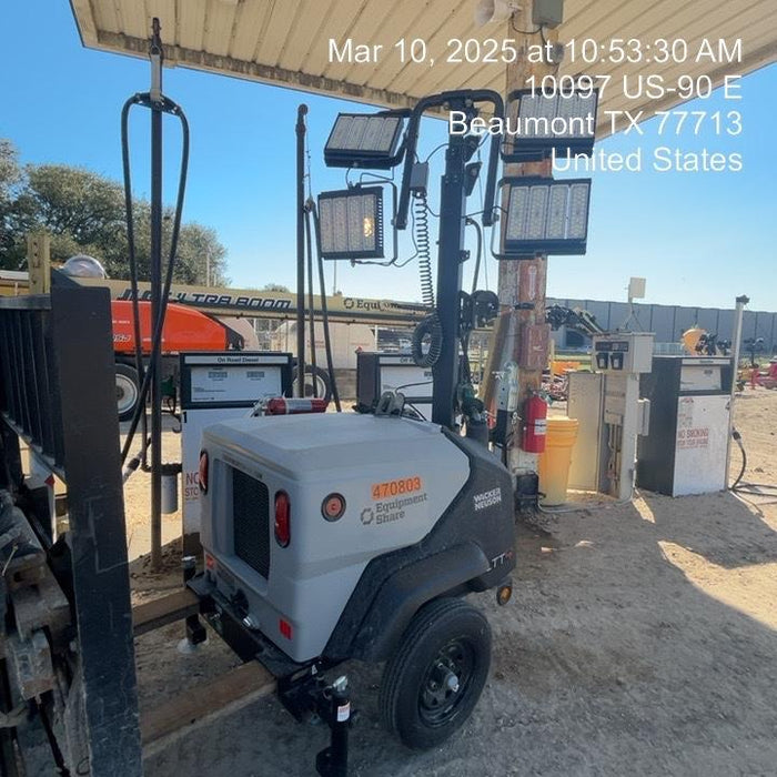 2024 Wacker Neuson LTT4 Diesel, Kohler KDW702, Deep Sea Controller, Auto Start, LED 320W, Bypass Outlet, T3