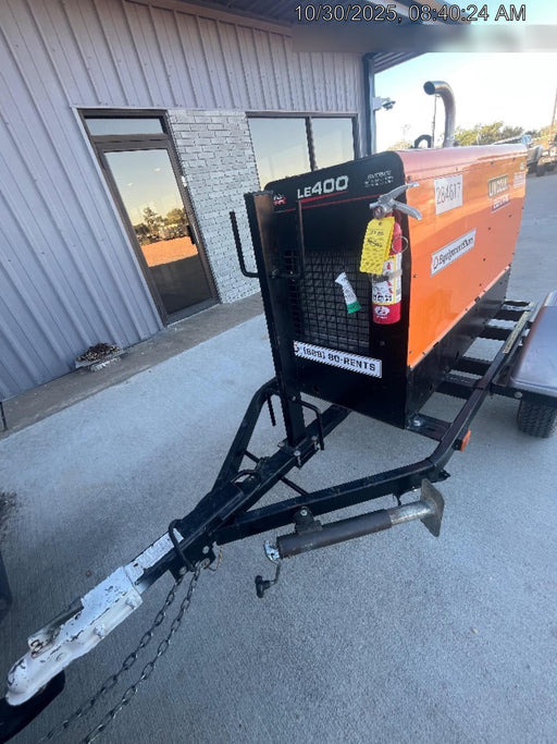 2022 Lincoln Electric LE400 Kubota V1505, Trlr, Cable Rack, Light Kit, ES Decals, T3