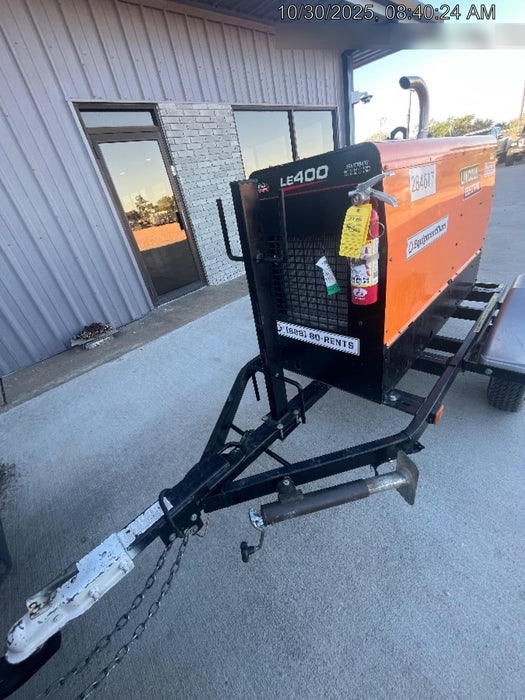 2022 Lincoln Electric LE400 Kubota V1505, Trlr, Cable Rack, Light Kit, ES Decals, T3