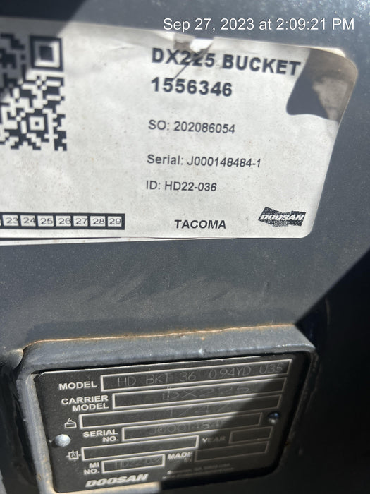 2022 DOOSAN DX225LC-5