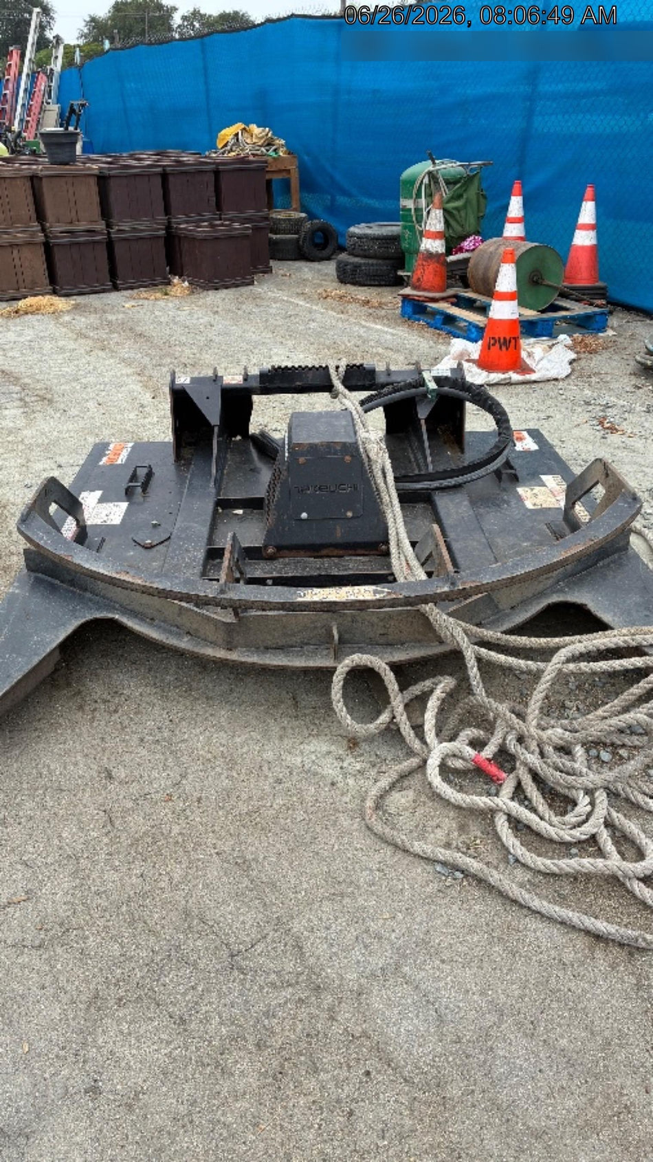 2022 TAKEUCHI 72" Brush Cutter - Takeuchi