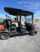 2022 Kubota RTV-X1140W-H Plastic Canopy, Windshield Acrylic Clear, LED Strobe Light, Wire Harness Kit, Back up Alarm
