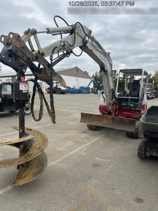 2019 Takeuchi TB260 Takeuchi TB260 Canopy w/Rubber Tracks, Auxiliary Hydraulics, Standard Blade, Manual QC