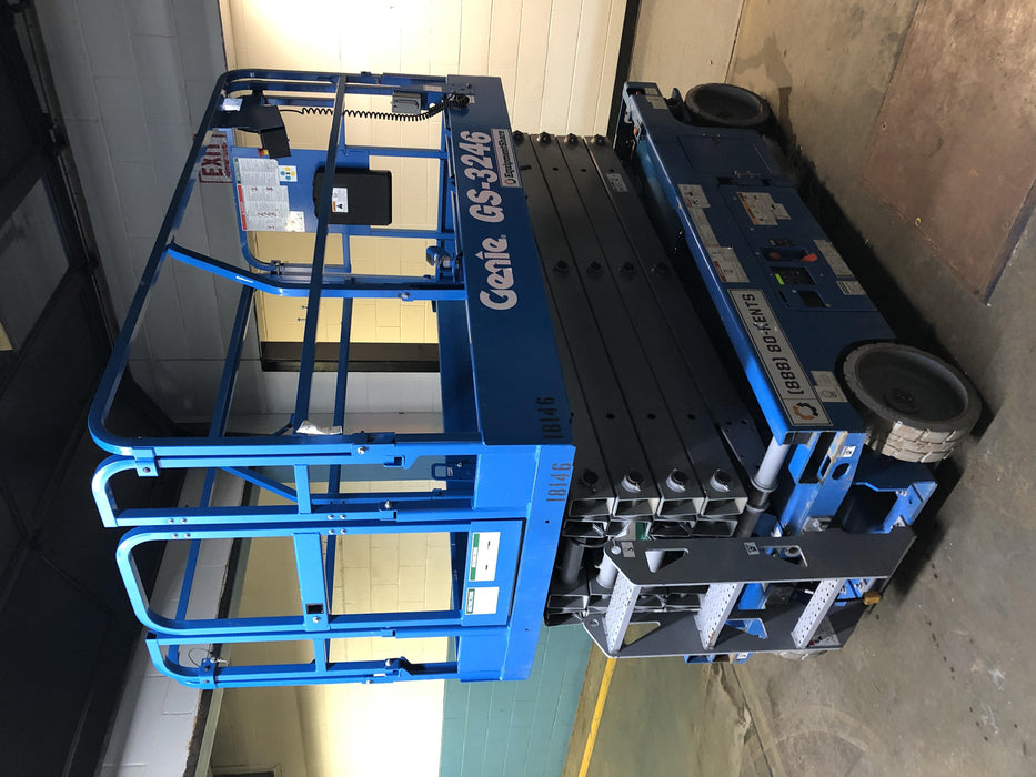 2018 Genie GS-3246 Genie GS-3246 w/Folding rails, Full height swing gate