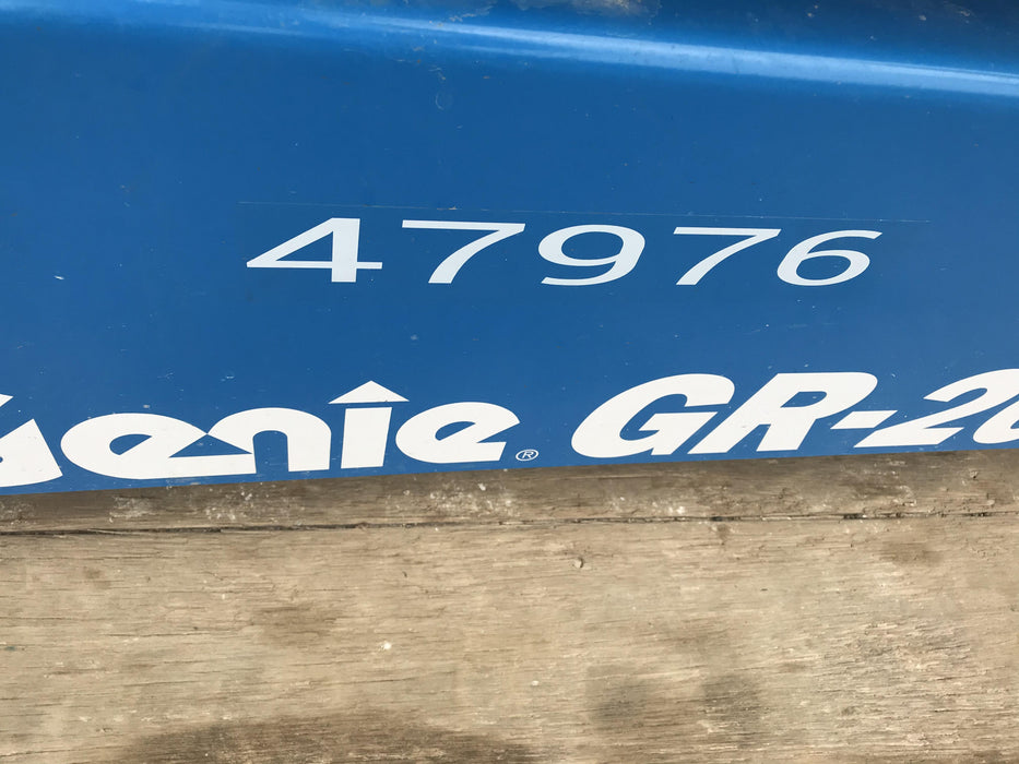 2019 GENIE GR-20