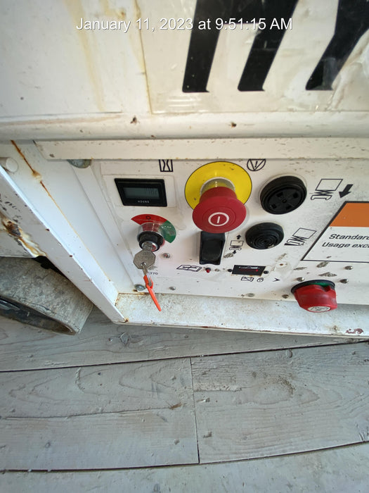 Custom Equipment HB-1430 <ul>
 <li>Hy-Brid Scissor Lift</li>
  <li>Platform capacity up to 670 lbs.</li>
  <li>Working height up to 20 ft</li>
  <li>Weighs under 1,700 lbs.</li>
  <li>Non-marking wheels </li>
</ul>