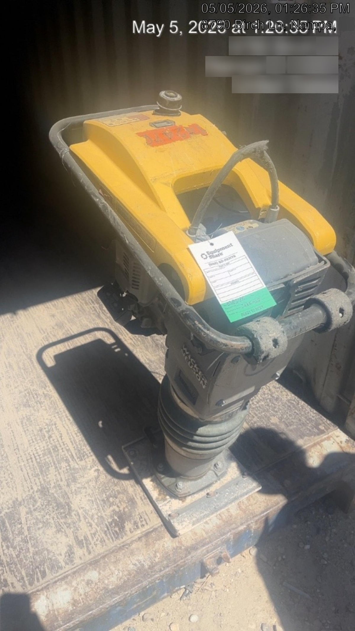 2021 WACKER NEUSON BS60-4As