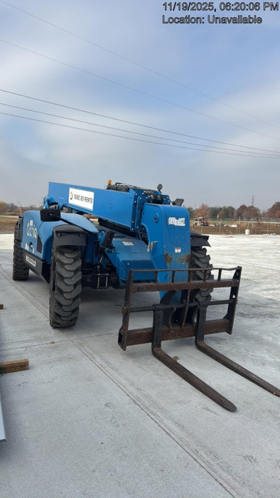 2019 Genie GTH-844 Cab/Heat/AC, Solid RT Tires, LED Work Lights, Beacon 60" QA Carriage, 48" Forks